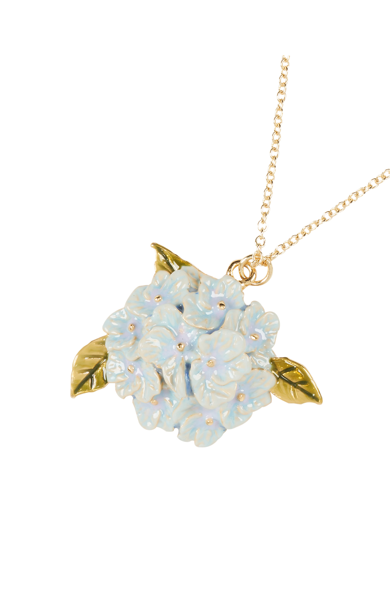 Enamel Hydrangea Necklace | Nordstrom