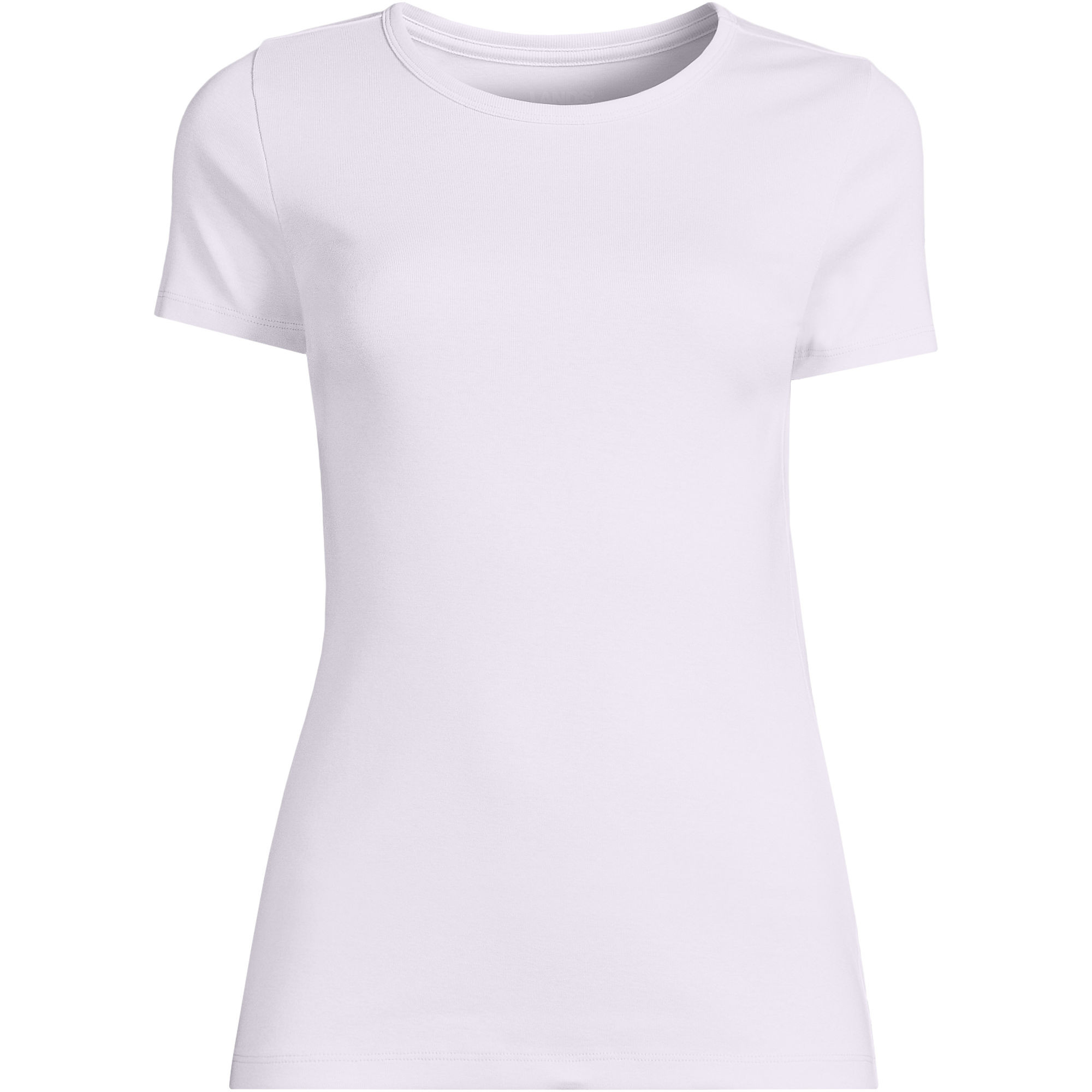 Women's Cotton Rib T-shirt | Lands' End (US)