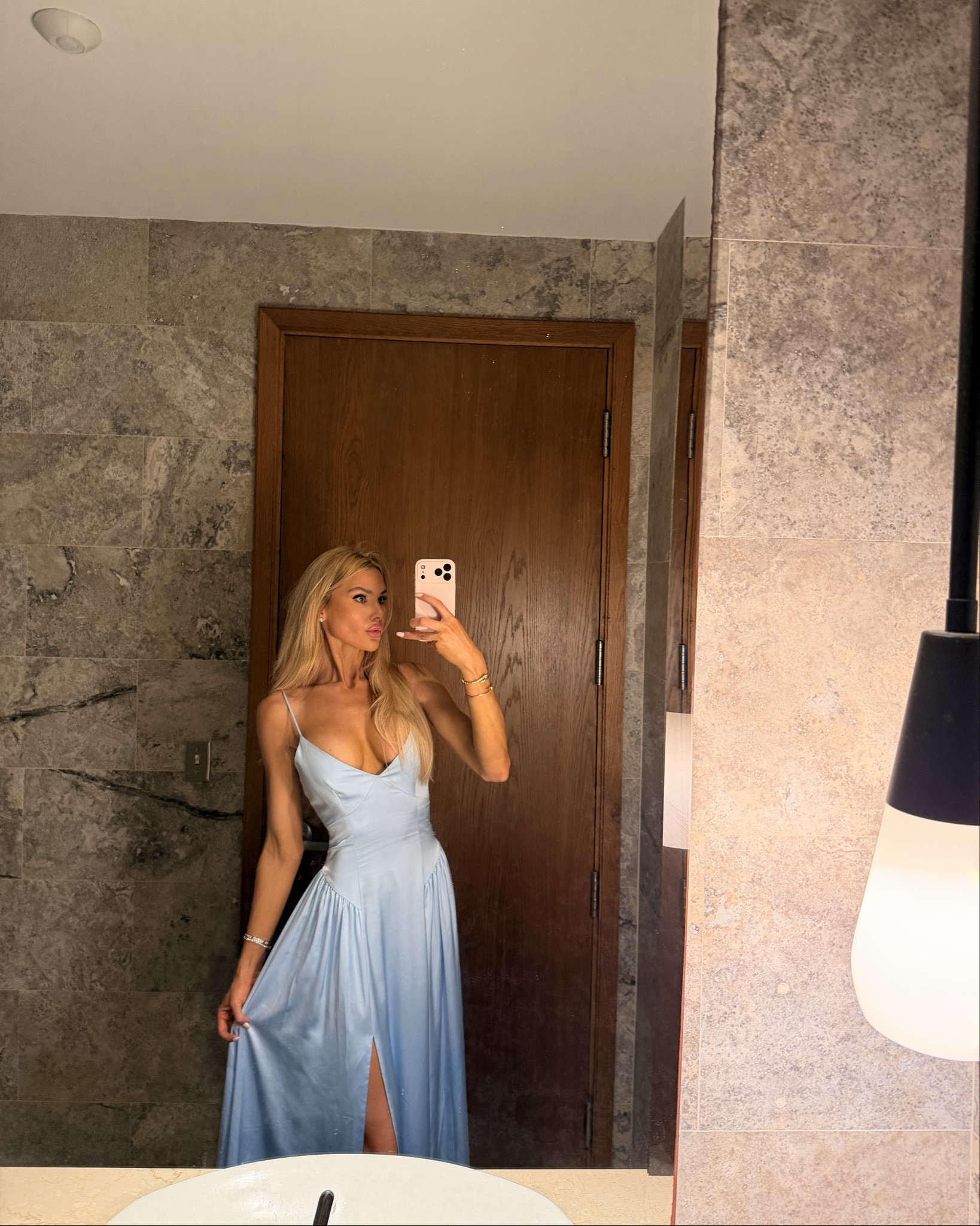 Perfect bridesmaid or wedding guest dress 🩵 

#LTKWedding #LTKootd #LTKBeauty