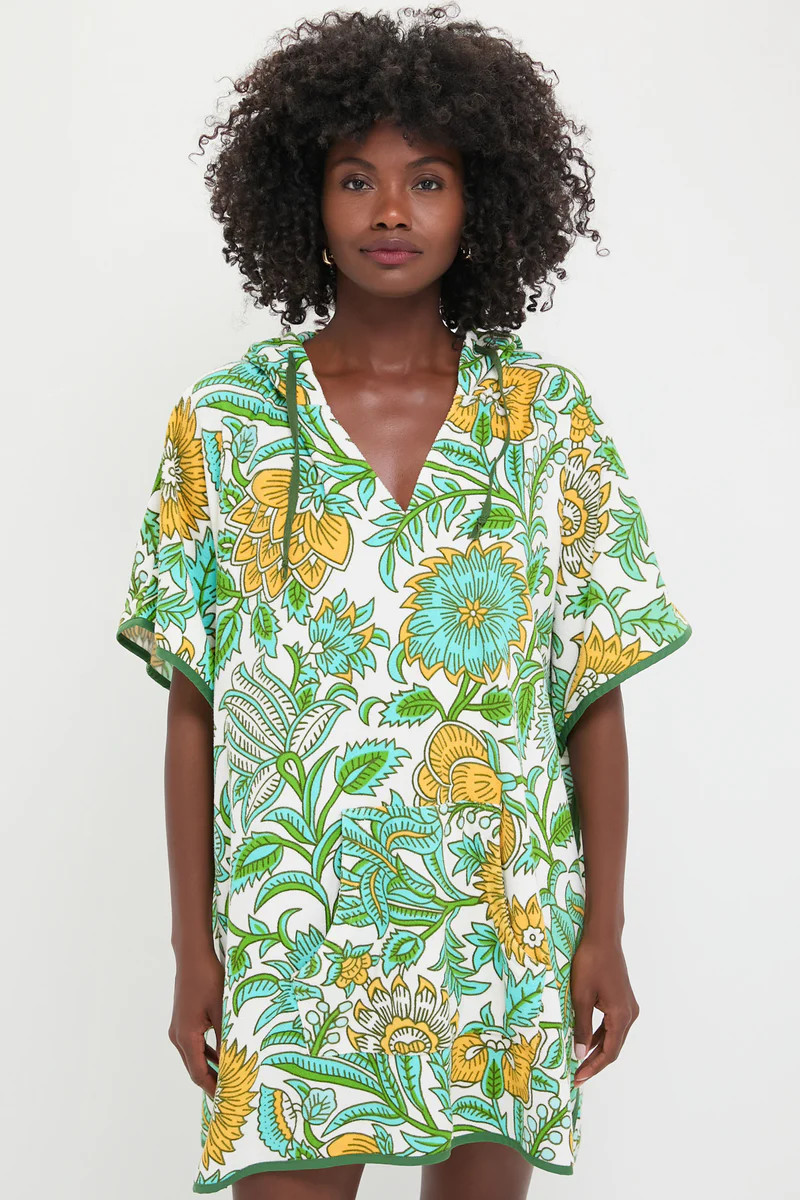 Lagoon Wildflower Terrycloth Cabana Coverup | Tuckernuck (US)