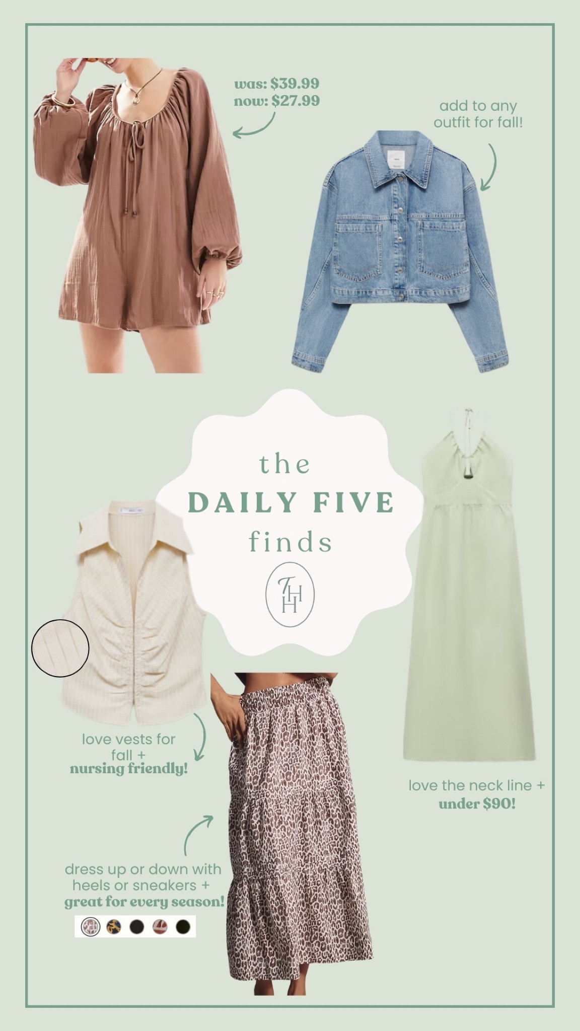 7/31 daily 5 finds! 

#LTKStyleTip #LTKSeasonal
