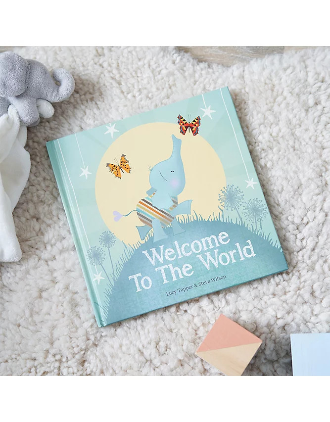 Welcome to the World Book By Lucy Tapper & Steve Wilson | Toys | The White Company | The White Company US