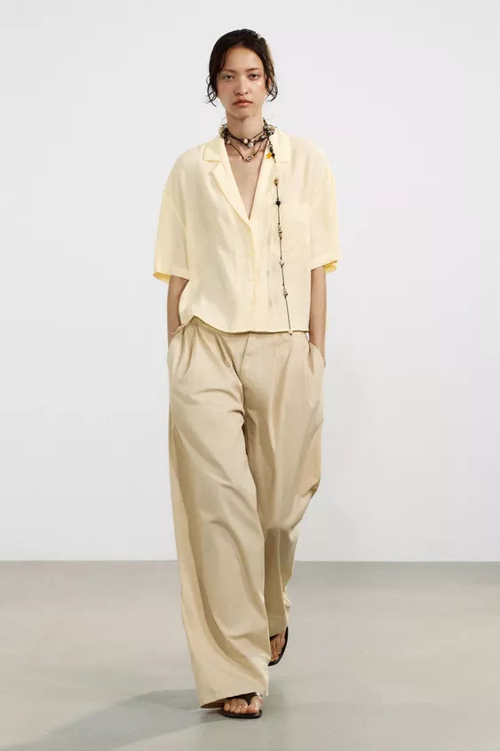 FLOWY SHIRT | Zara Canada