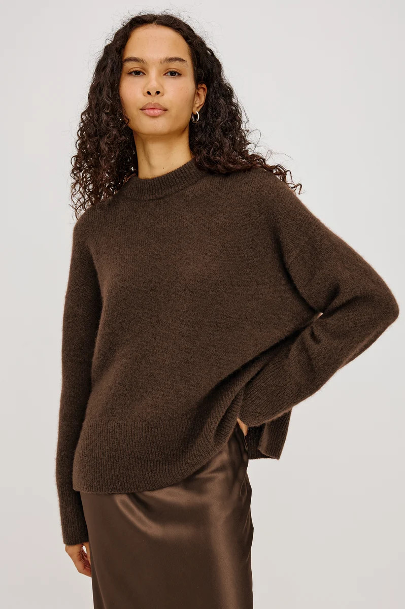 MIRANDA SWEATER - CHOCOLATE | Rails