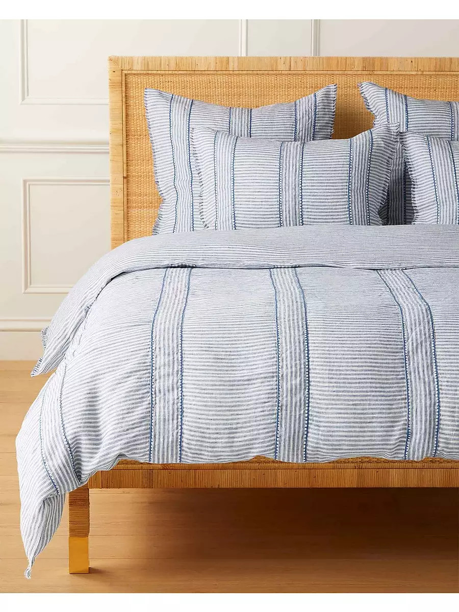 Stone Harbor Linen Duvet Cover | Serena and Lily