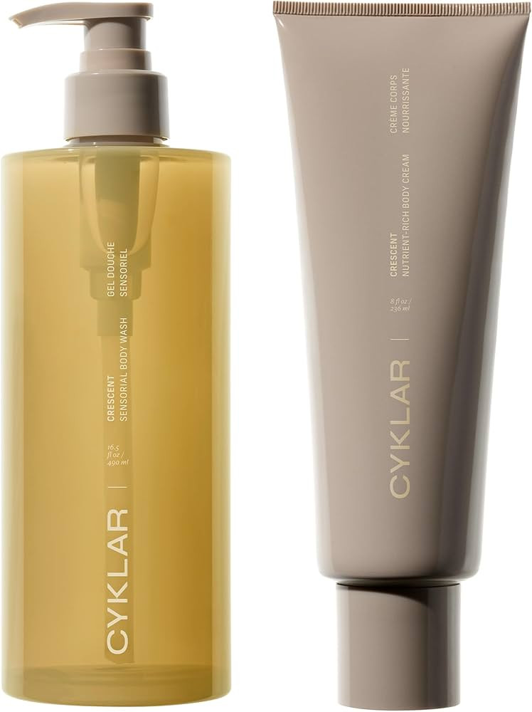 CYKLAR - Nutrient Rich Body Cream + Sensorial Body Wash - Bundle - Crescent Fragrance | Amazon (US)