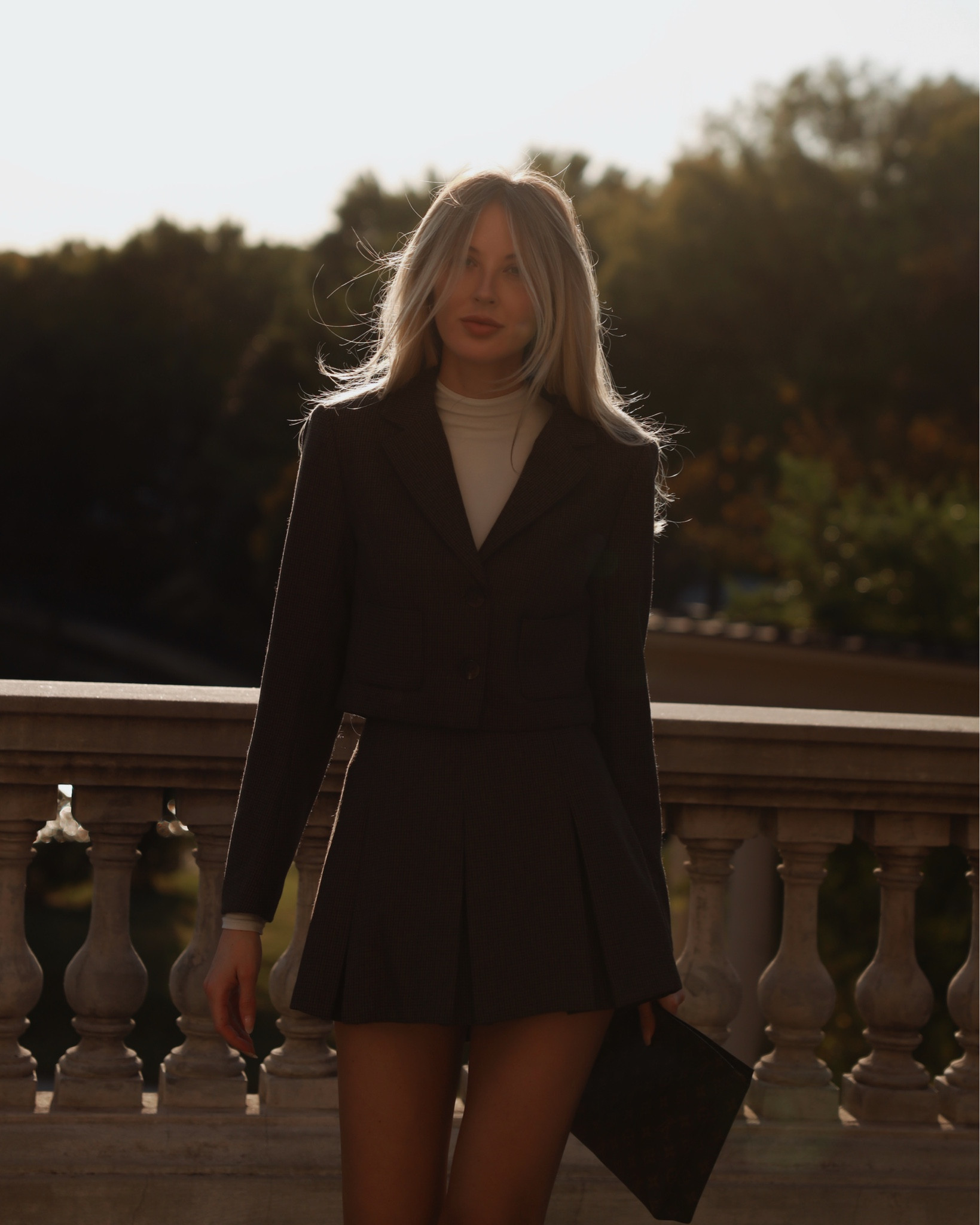 Mocha plaid > mocha mousse