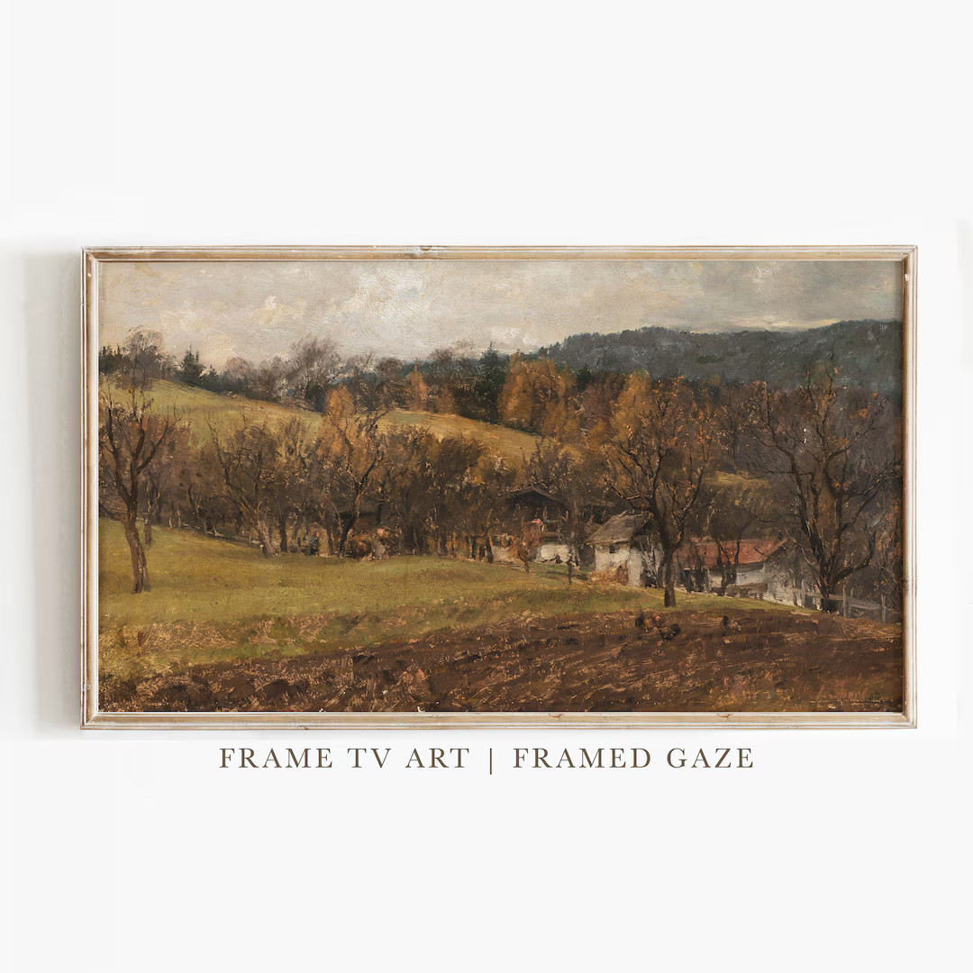 Samsung Frame TV Art Autumn, Fall, Painting, Autumn Art, Art for TV, Frame Tv Art, Digital Downlo... | Etsy (US)