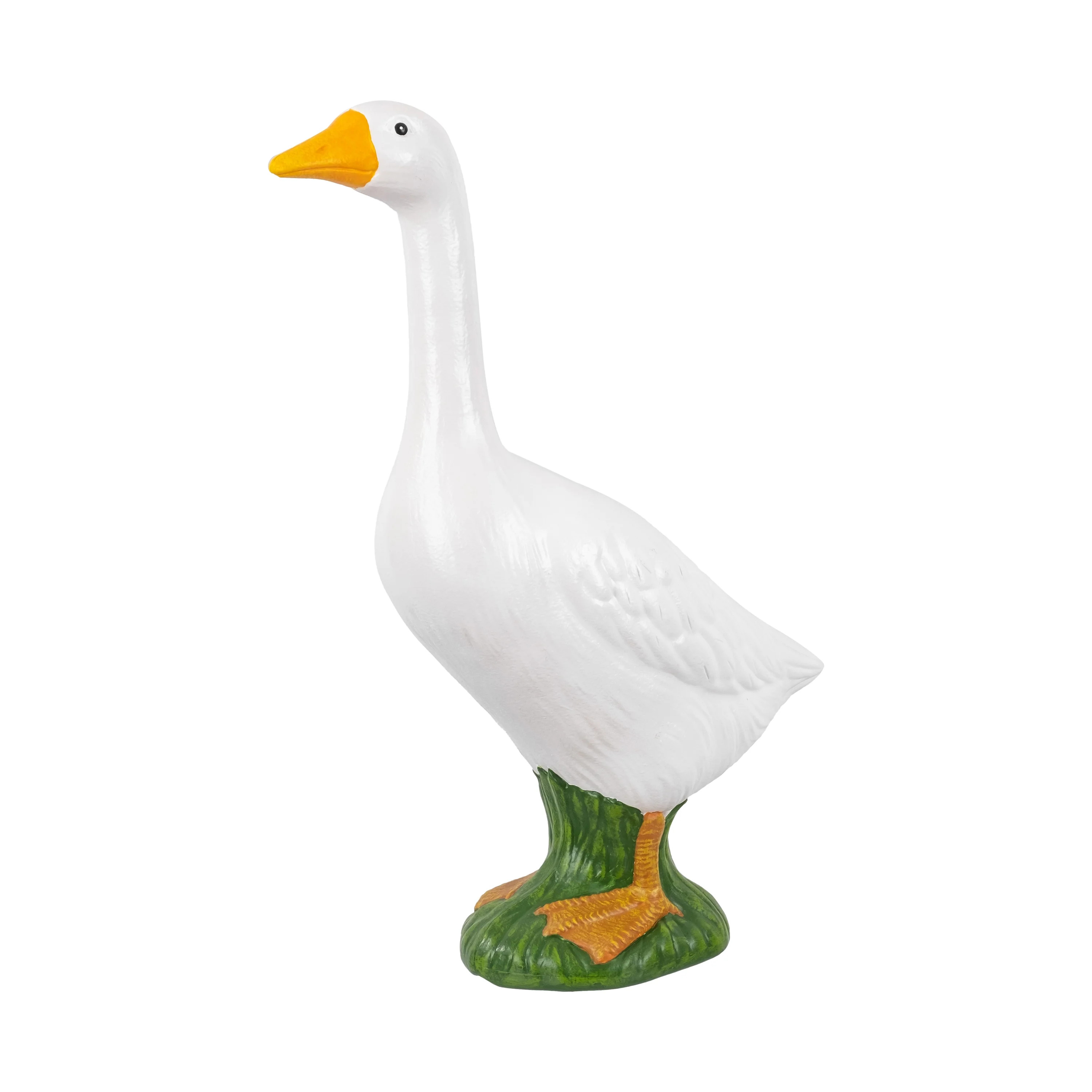 Mainstays Weather-Resistant Resin 19" Porch Goose Garden Statue | Walmart (US)