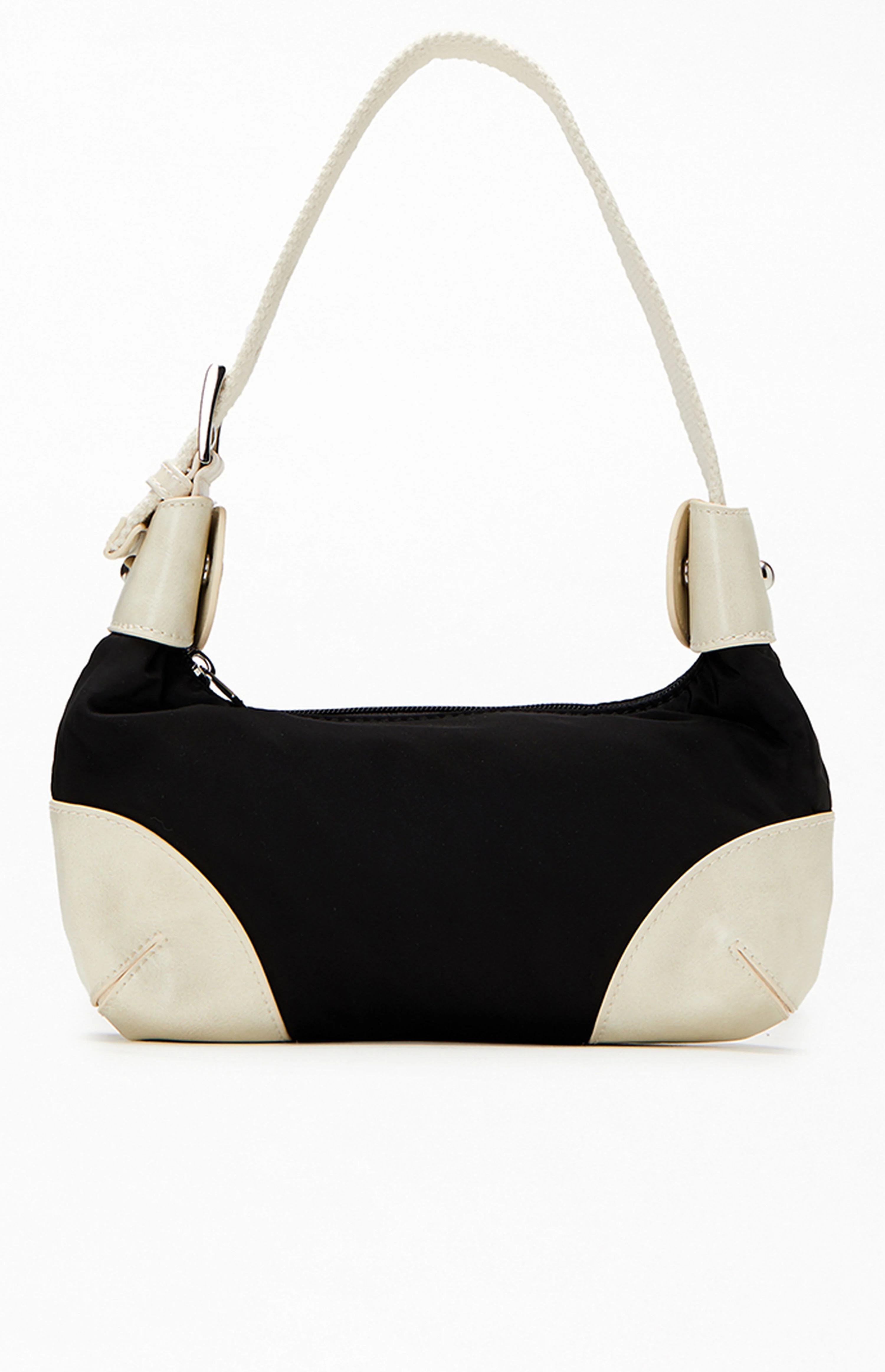 John Galt Black & White Shoulder Bag | PacSun