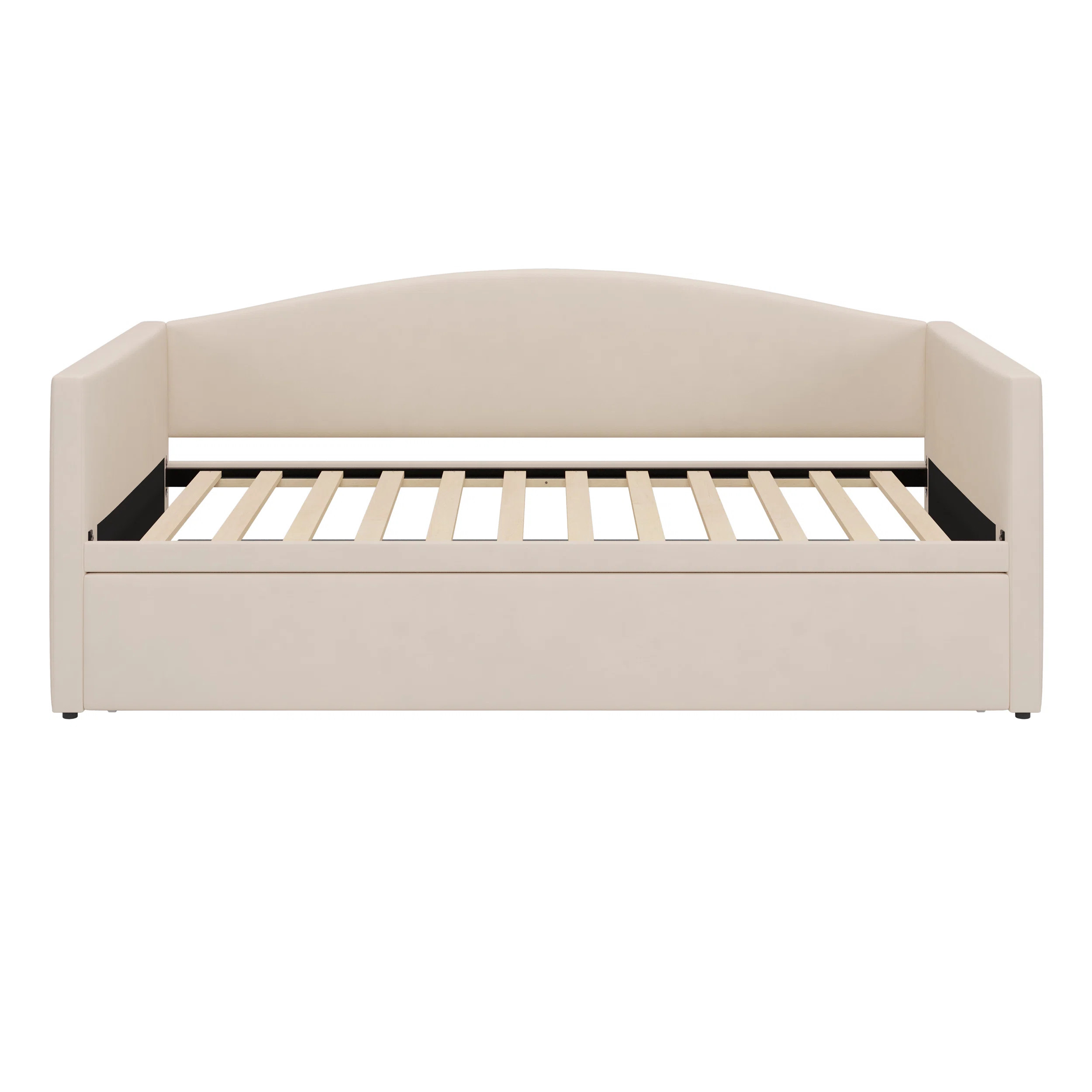 Twin Size Daybed with Extended Pop Up Trundle | Wayfair North America