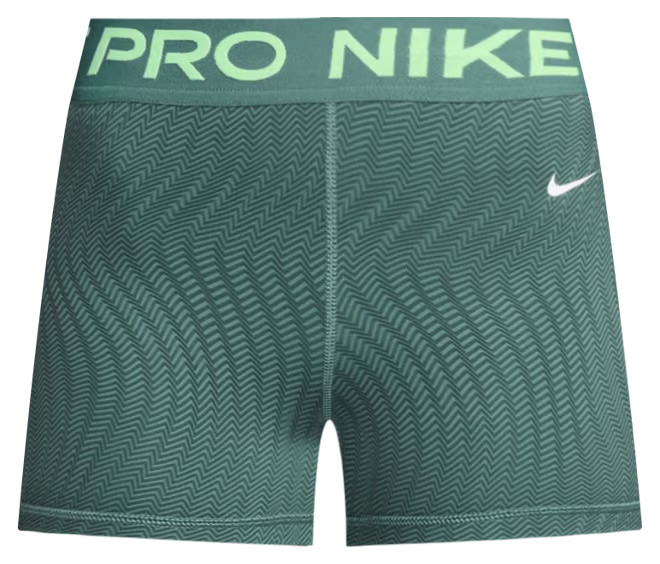 Nike Women's Pro Dri-FIT Mid-Rise 3" Printed Shorts | Dick's Sporting Goods | Dick's Sporting Goods