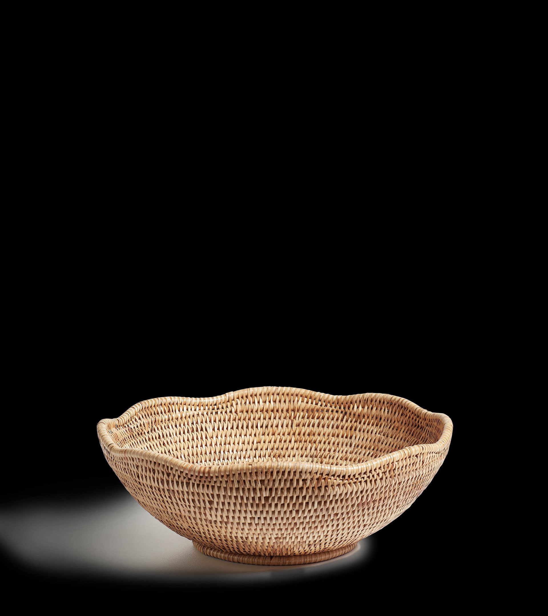 Arzella Bowl - Vintage Grey | OKA UK