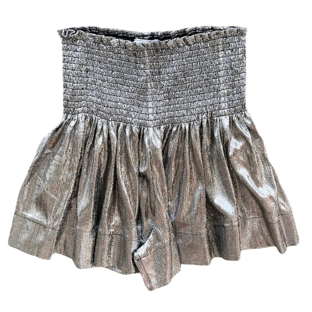 Black/Silver Swing Shorts | Queen of Sparkles