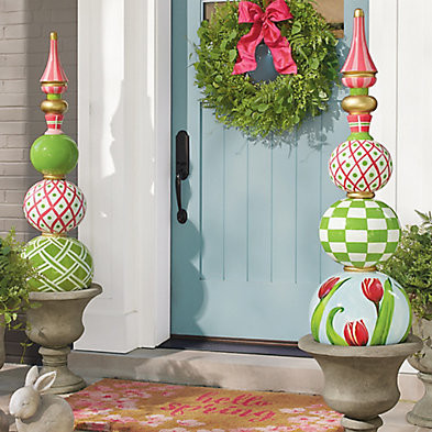 Spring & Tulip Harper Topiaries | Grandin Road | Grandin Road