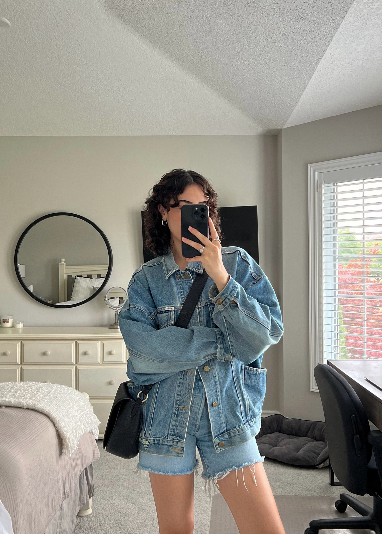 Denim jacket is vintage Guess - linked similar styles.

Crossbody bag is the Saddle Bag from Ela Handbags. 

#LTKsummer #LTKcanada