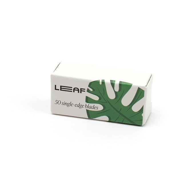 Leaf Shave | Single-Edge Safety Razor Blades - 50 Count | Amazon (US)
