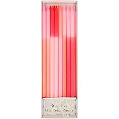 Meri Meri Pink Color Block Candles (Pack of 16) | Amazon (US)