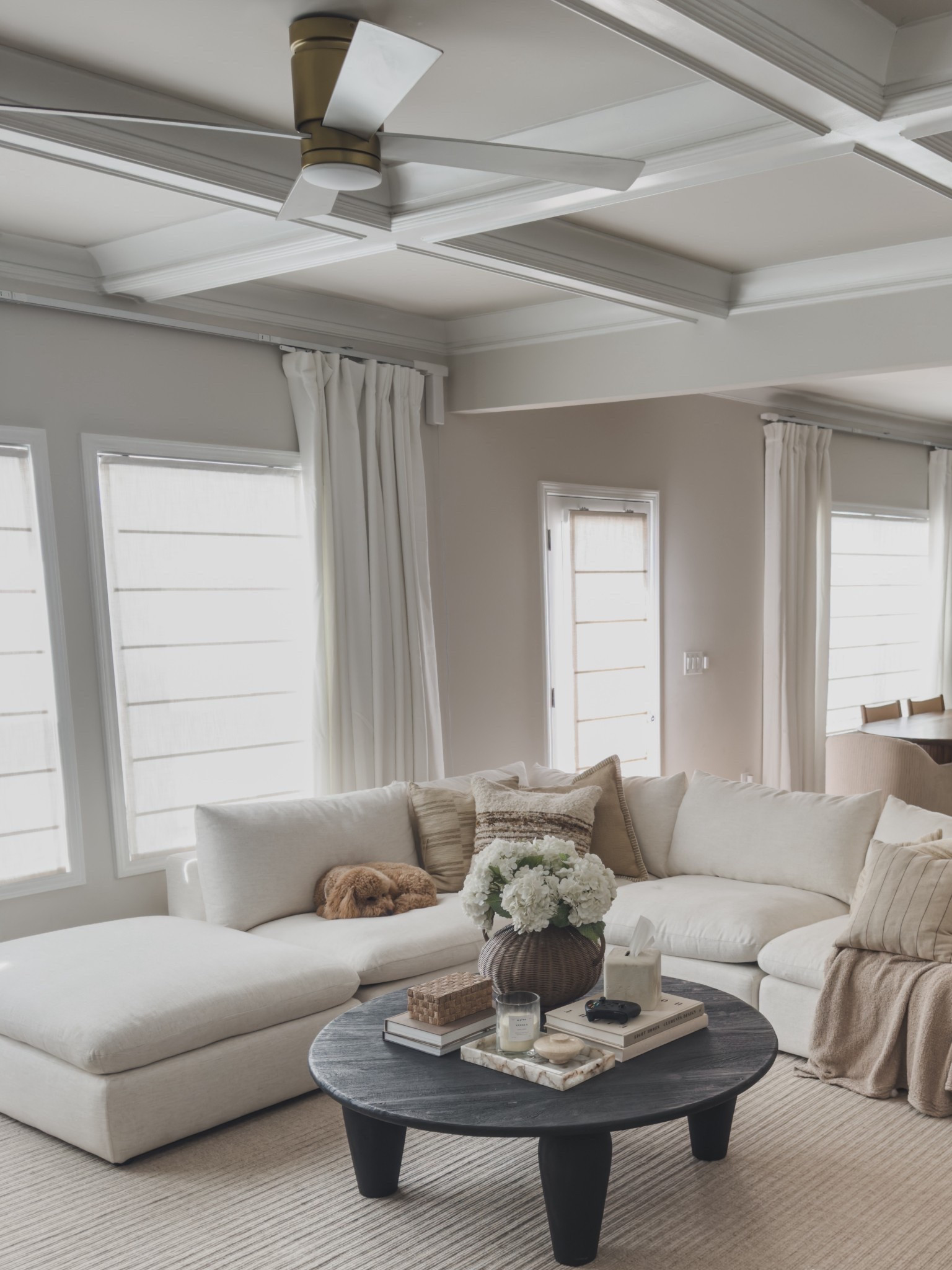 @Wayfair Way Day finds — most loved in my home!

My aesthetic but functional ceiling fan is remote controlled (which we use daily), and my oversized coffee table is one of those pieces that truly gets used — hosting, games, everyday life. And once again… you’ll see my faux linen curtains in here. I just love them that much.

Up to 80% off and free shipping 4/25–4/27
#AD #wayfairpartner #wayfair #wayday @shop.LTK

