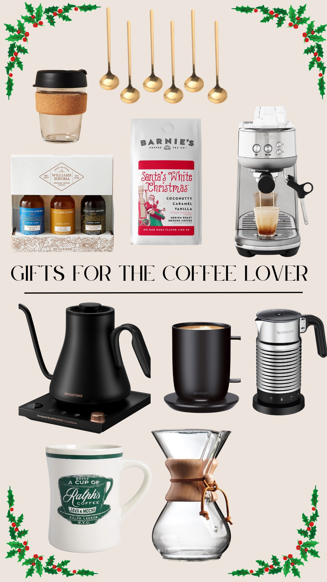 Gifts for the Coffee Lover!

coffee, tea pot, mug, coffee addict, coffee syrup, coffee spoons 

 #LTKGiftGuide #LTKHoliday #LTKFindsUnder100