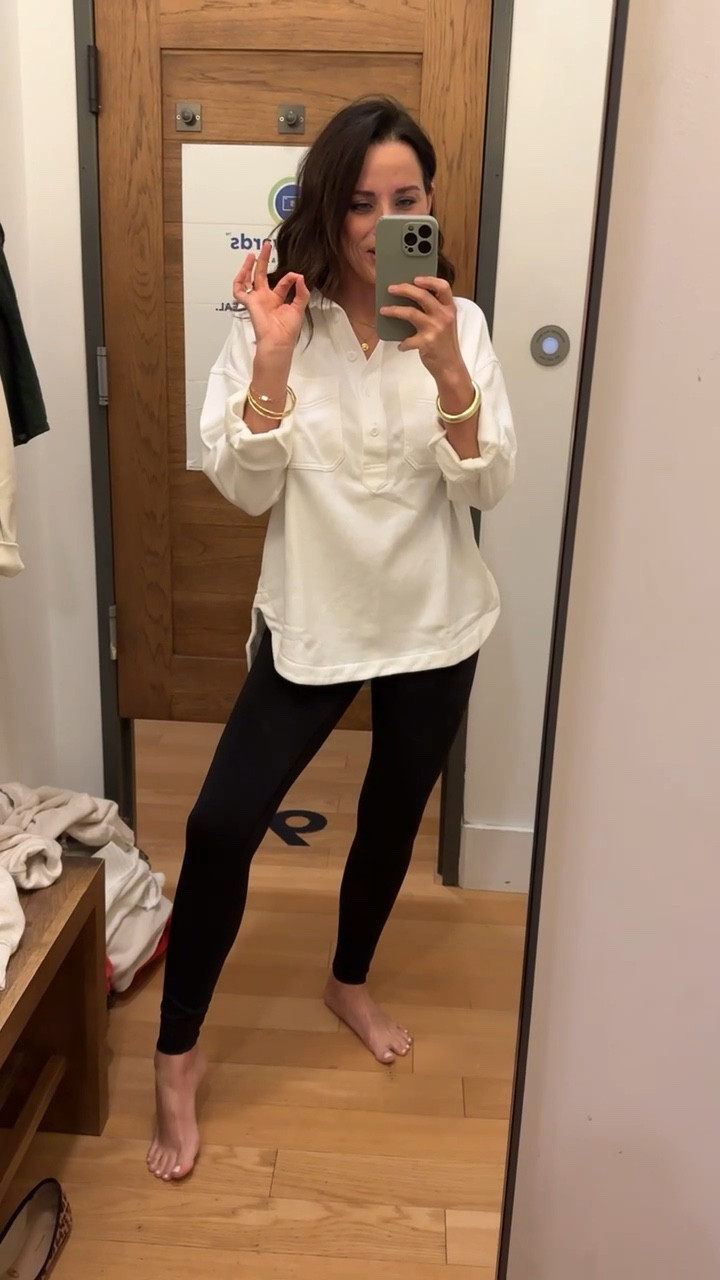 Pullover & Leggings Outfit

Leggings  outfit  winter outfit  loungewear  elevated loungewear  leggings  white long sleeve  button down shirt  aerie  comfy outfits  comfortable outfits  mom outfits  everyday look  VintagePickin 

#LTKWatchNow #LTKPetite #LTKStyleTip