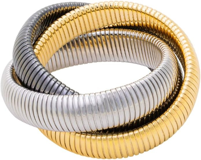 JANIS BY JANIS SAVITT Triple Cobra Bracelet | Amazon (US)