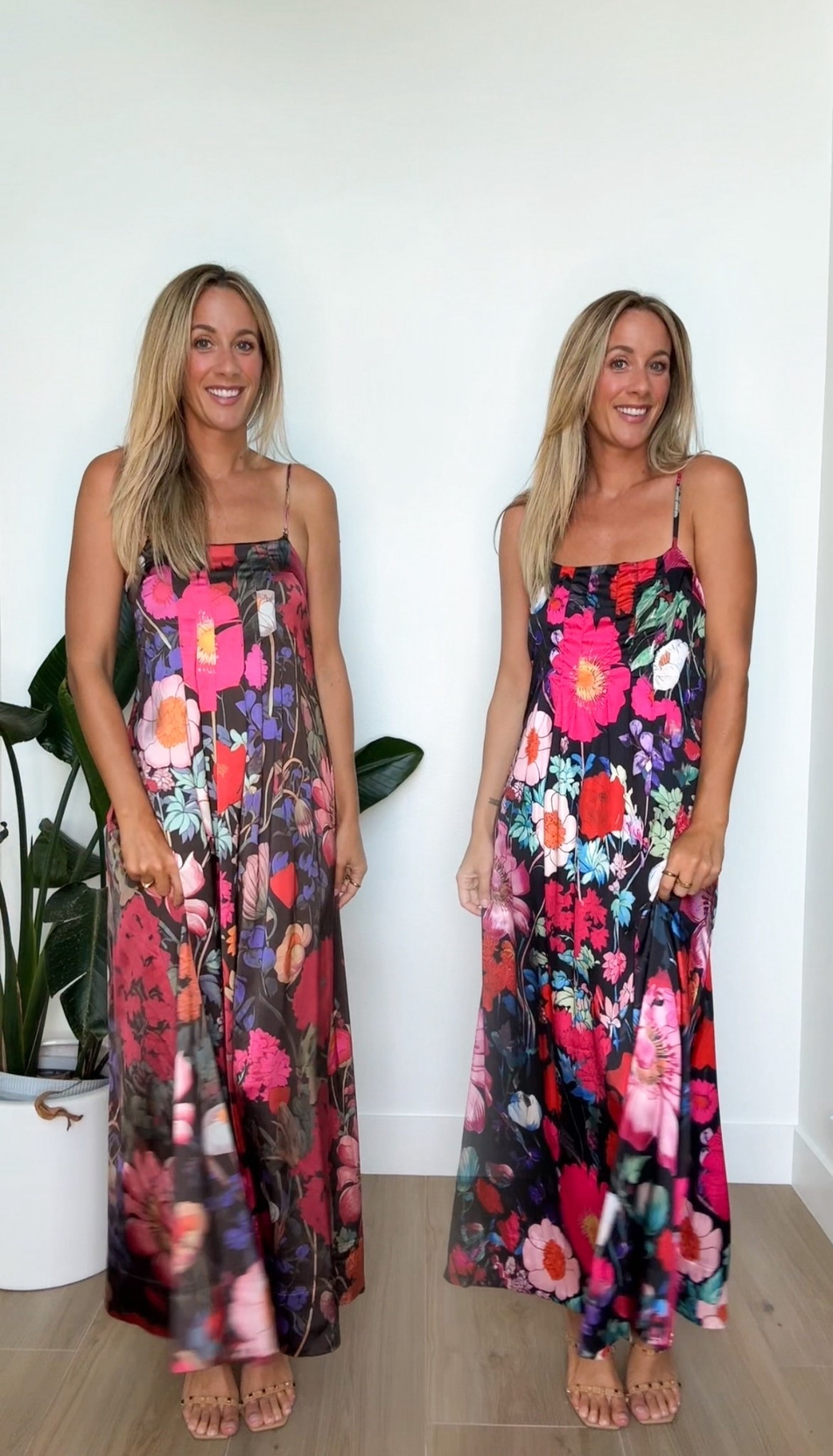 Like & Comment WEDDING GUEST below and I will message you all the details ❤️meta has a new feature that only lets you get message from people that you follow so make sure to follow first @reefrainaria

Free People vs Amazon Would you save or splurge on this dress? I love the free people botanical maxi dress but it is $300! I found this look for less on amazon and I love it! It has the same beautiful pattern, back detail and comes in lots of color options. I think it would be a perfect fall wedding guest dress or you could wear it casual with sandals for those late summer nights out. Both dresses have the same floral pattern. The free people dress is 100% Polyester and the fabric feels very heavy. The amazon dress is 95%polyester 5%elastane but is lighter weight. I am 5'9" wearing a size small in both dresses. #AmazonFashion #FreePeopleStyle #LookForLess #StyleSteals #AmazonFinds #AffordableFashion #OutfOutfitInspo #InMyAmazonCart #weddingguestdress


#LTKWedding #LTKStyleTip #LTKSaleAlert