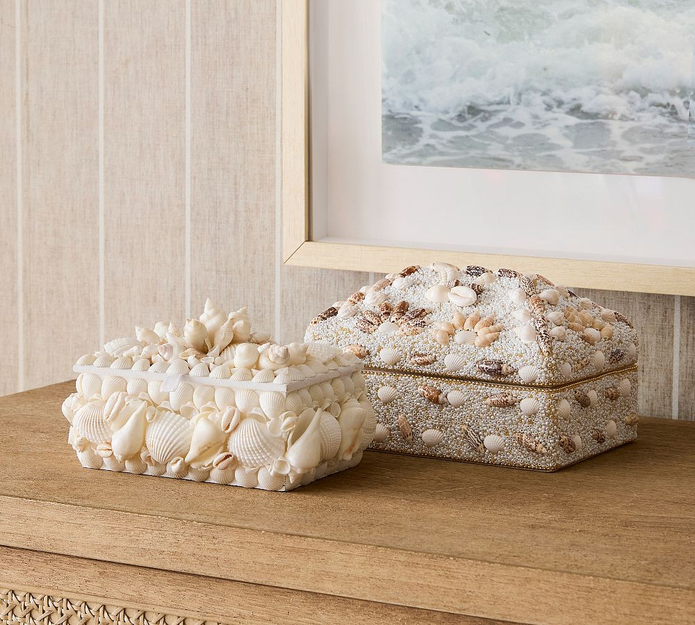 Shell Jewelry Box | Pottery Barn (US)