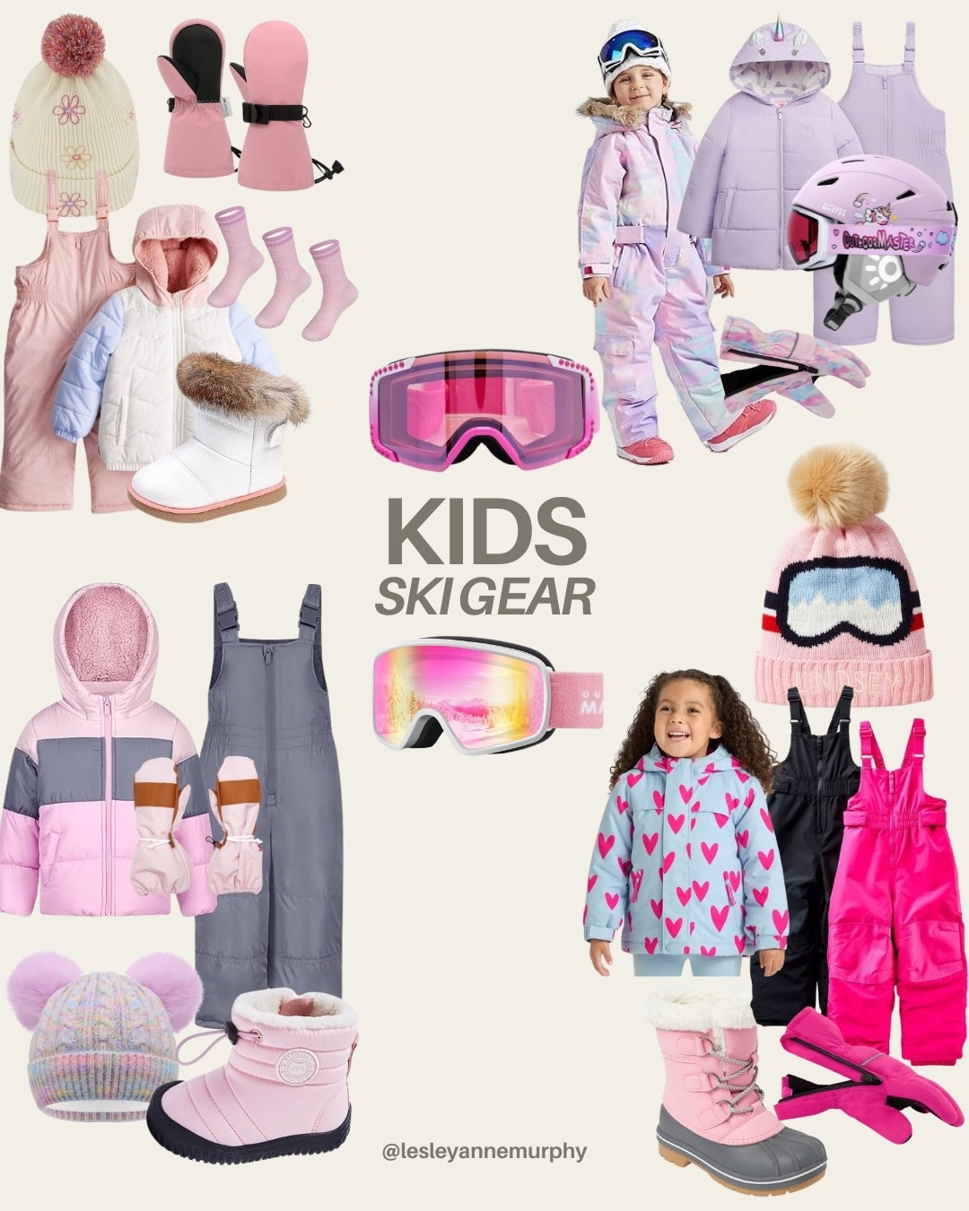 All the kids ski gear we love for the girls! Warm coats, snow pants, mittens, helmet, goggles, and practical ski gear in 💗kid friendly colors and patterns 💗 (so they actually get excited to wear it!!!) 

If you’re prepping for a family ski trip, winter vacation or snowy weekends like us, give these a go! 

#LTKKids #LTKSeasonal #LTKTravel