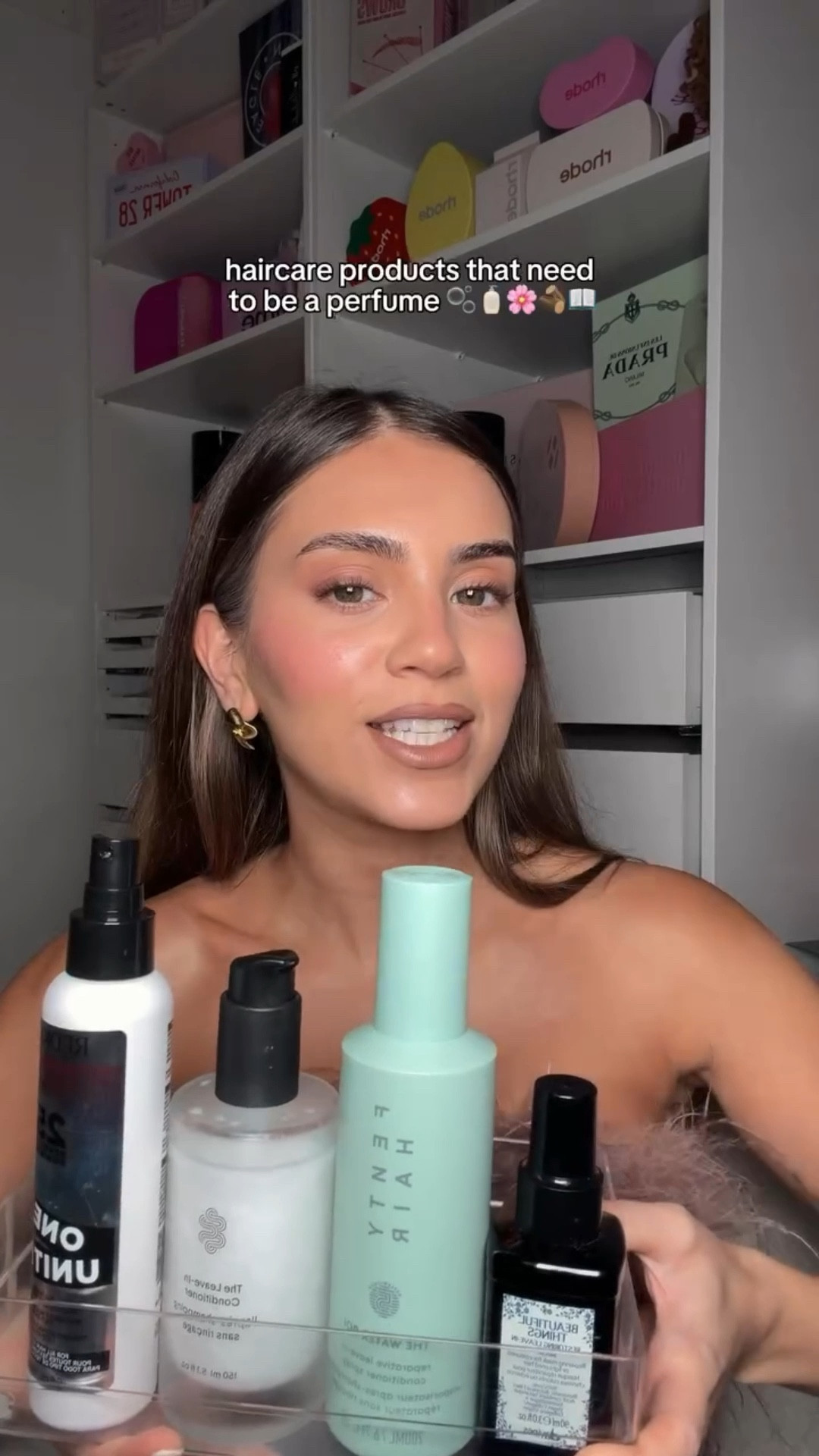 the perfume potential here is 📈📈📈 begging for these to be wearable @fentyhair @redken @crownaffair @davinesofficial #perfume #skinscent #haircare #inventionideas #scentoftheday