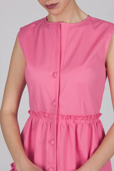 The Elena  Dress - Pink | Marta Scarampi