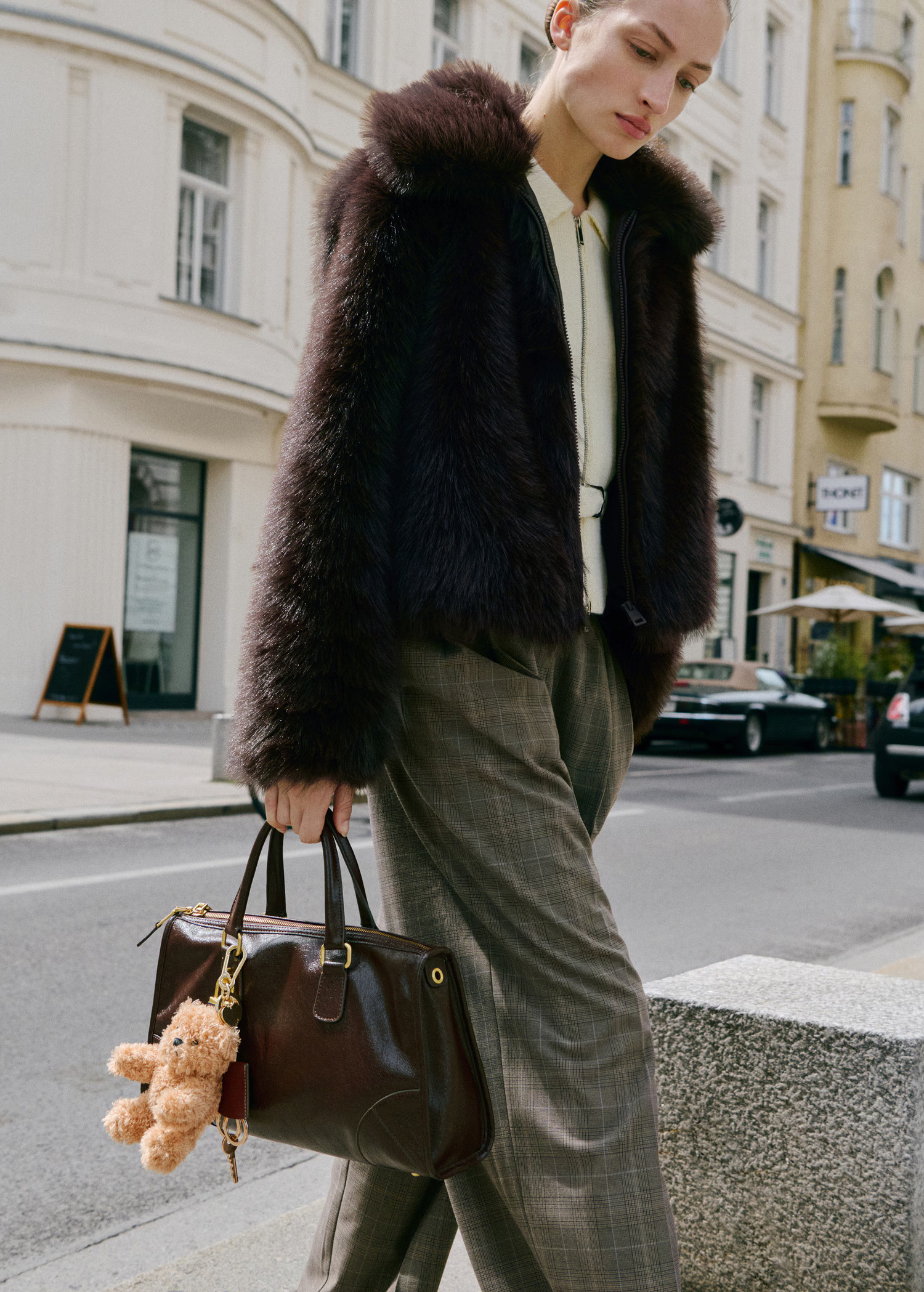 Shiny handbag with handles - Women | MANGO USA | Mango (US/MX/AU)