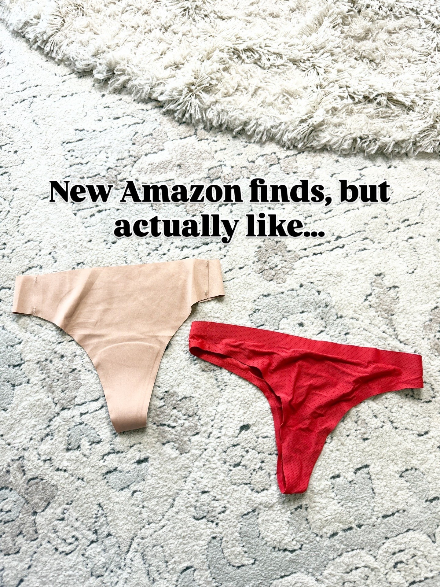 Amazon finds, no show underwear, 


#LTKBeauty #LTKU #LTKActive