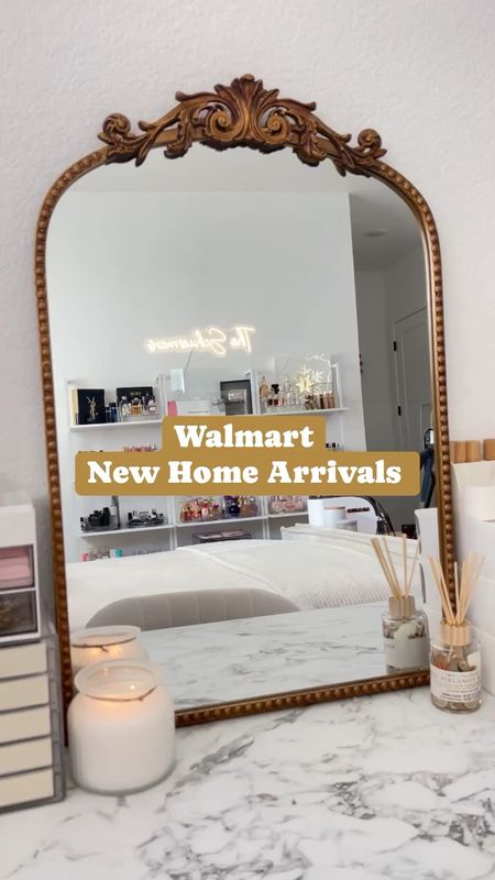 New home decor arrivals for the new year from @walmart! #WalmartHome #Walmart 

This mirror is a dupe for the Anthropologie mirror but only $65! It’s gorgeous in person! 

Everything else is under $20  


#LTKhome #LTKfindsunder50 #LTKVideo