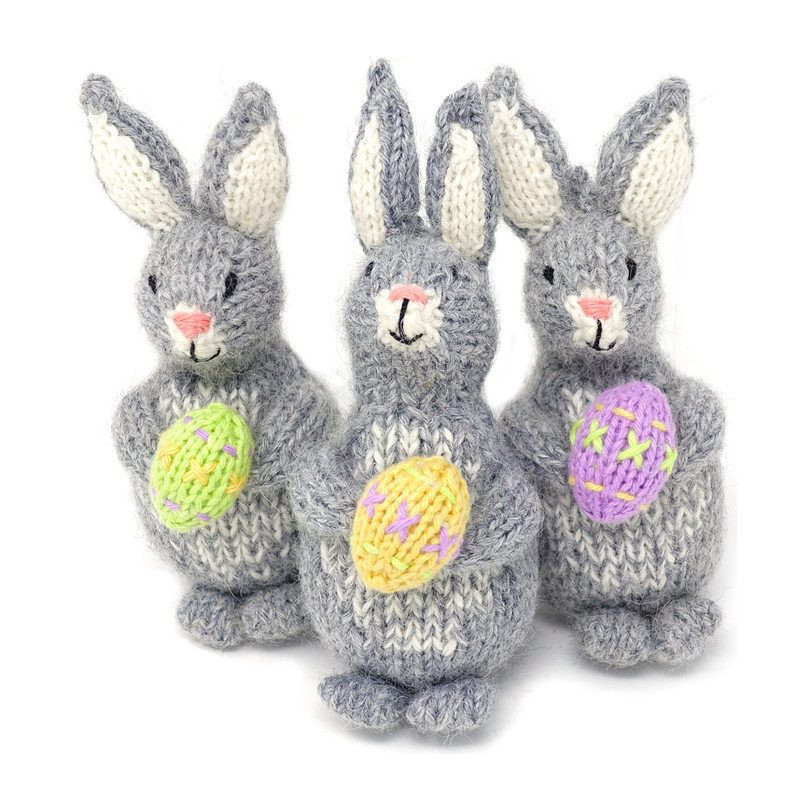 Set of 3 Bunny Ornaments | Maisonette