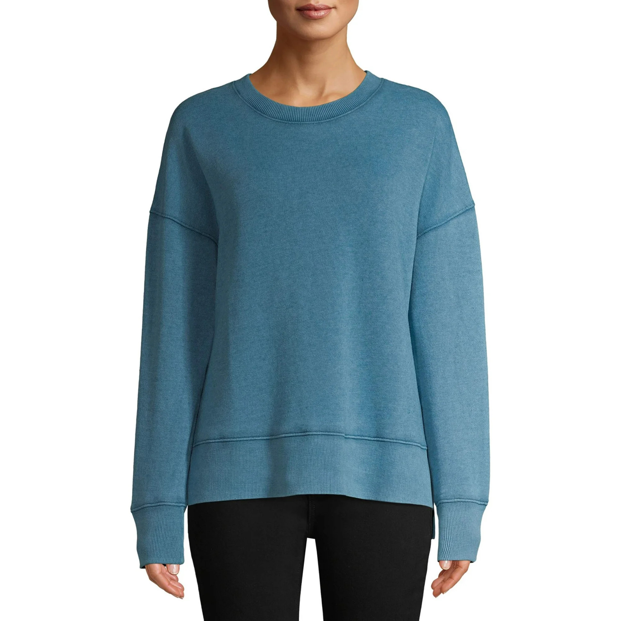 Time and Tru Women's Crewneck Sweatshirt | Walmart (US)
