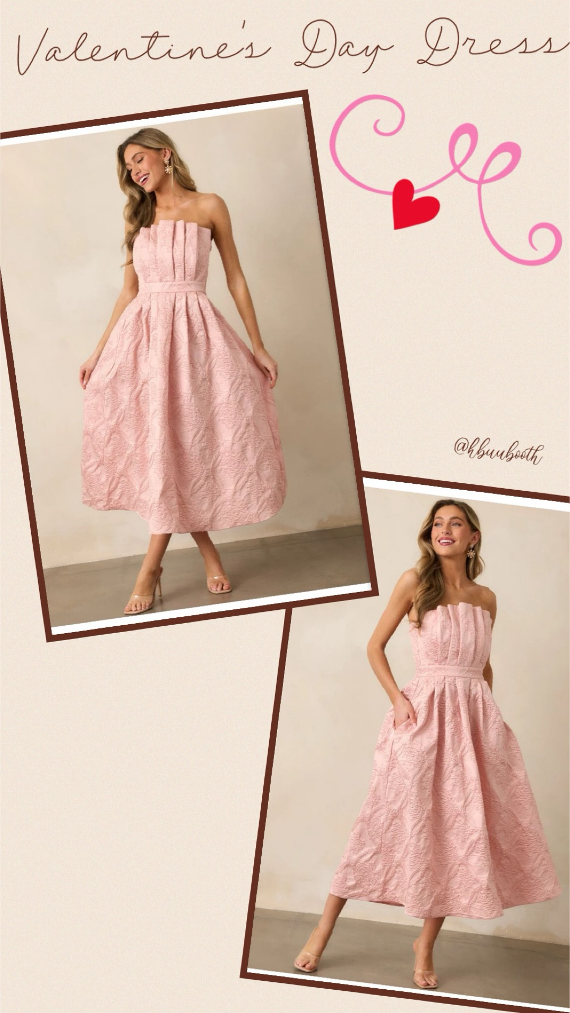 Valentine’s Day dress
Pink dress
Midi dresss

#LTKFindsUnder100 #LTKWedding #LTKStyleTip