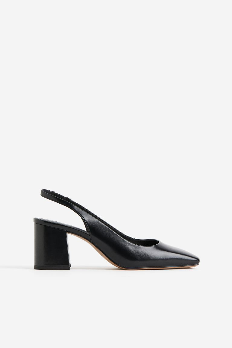Slingpumps mit Blockabsatz | H&M (DE, AT, CH, NL, FI)