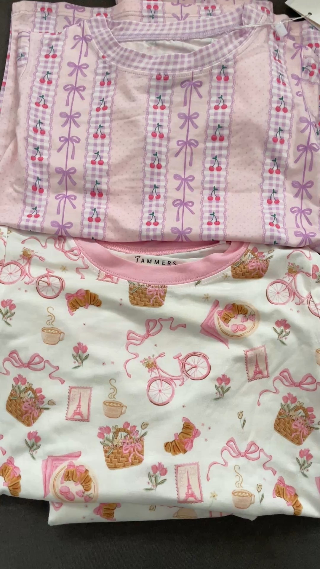 The CUTEST girl pjs omg!! 🍒🥐🎀 
In my jammers bamboo pjs


#LTKFindsUnder50 #LTKKids #LTKGiftGuide