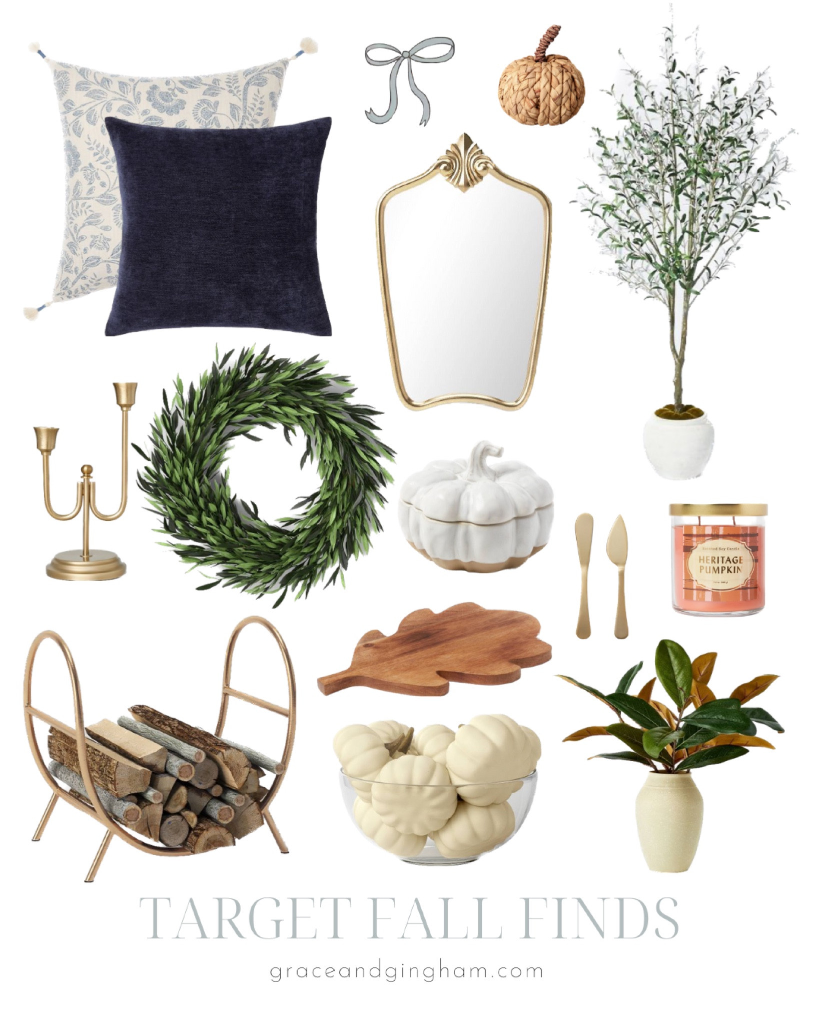 So many lovely fall home decor finds at Target this year! Spruce up your home with fun textures like chenille, bring in the outdoors with olive branch, magnolia leaves, and pumpkins, and add warmth to the space with brass and wood! ✨🍂

#LTKSale #LTKSeasonal #LTKhome