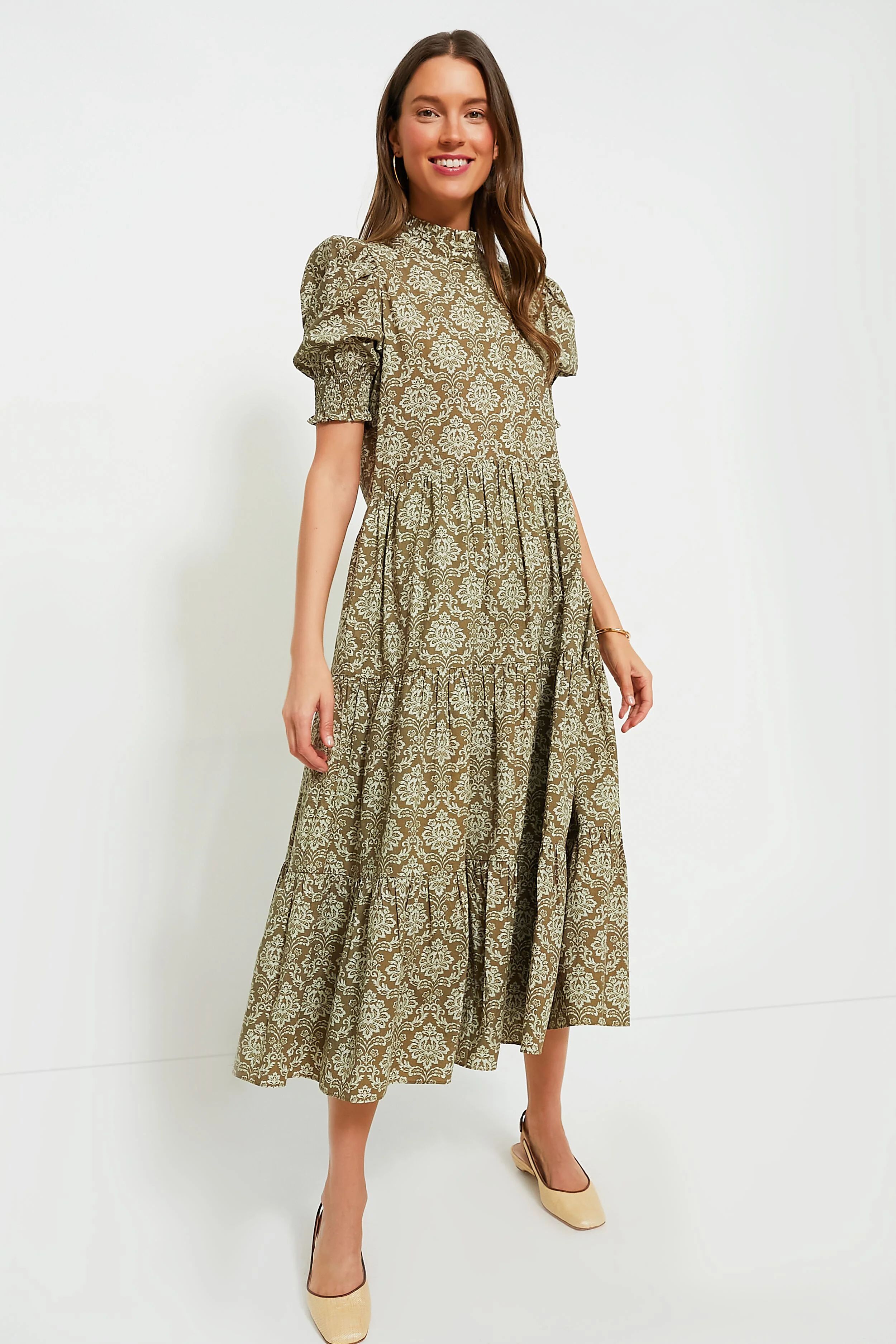 Moss Printed Bennett Maxi Dress | Tuckernuck (US)