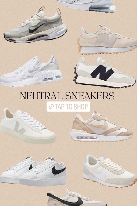 I own most of these neutral sneakers ! They go with everything + are super comfortable 

Nike, new balance, Nike shoes, Nike sneakers, neutral shoes, activewear, running shoes, workout shoes 

#LTKstyletip #LTKshoecrush #LTKfit