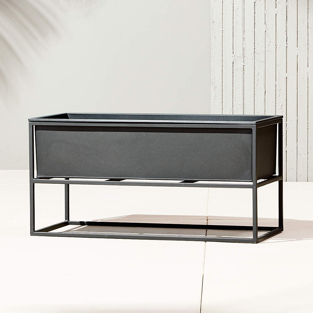 Kronos Indoor/Outdoor Raised Planters | CB2 | CB2
