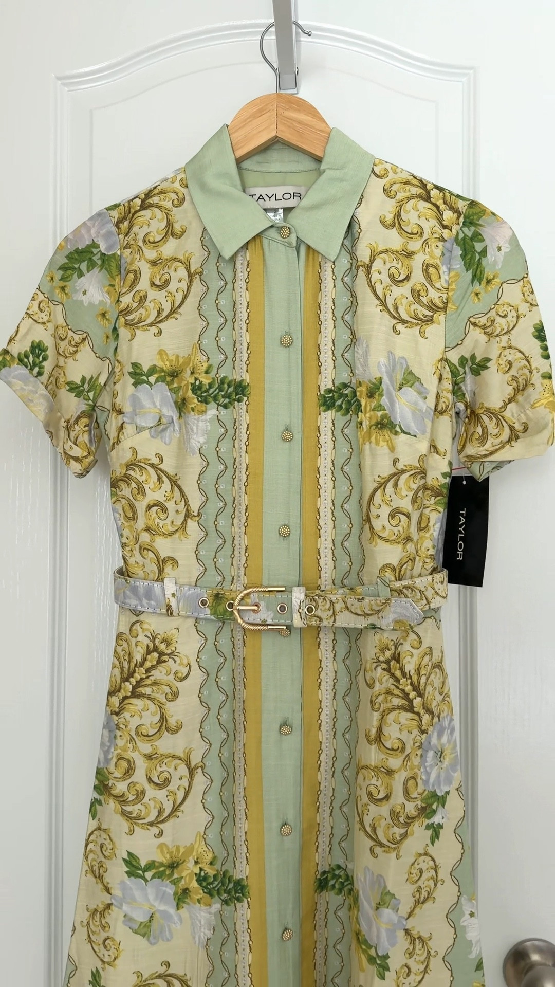 She’s cute! 🌼 I recently found this printed floral belted mini dress at Marshalls and couldn’t pass it up. The pastel colors, subtle stripes, and pretty floral print give it such a chic, designer-inspired look. 💚 Best part? It was under $50 and is petite friendly, which makes it perfect for spring days, brunch, or weekend plans. ☀️ Linked similar styles here! 🙌🏻 #SpringFashion #SpringDress #AffordableFashion

#LTKootd #LTKSeasonal #LTKPetite