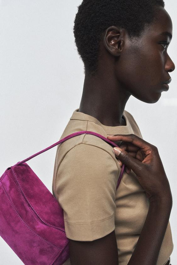 MINI LEATHER HANDBAG | Zara US