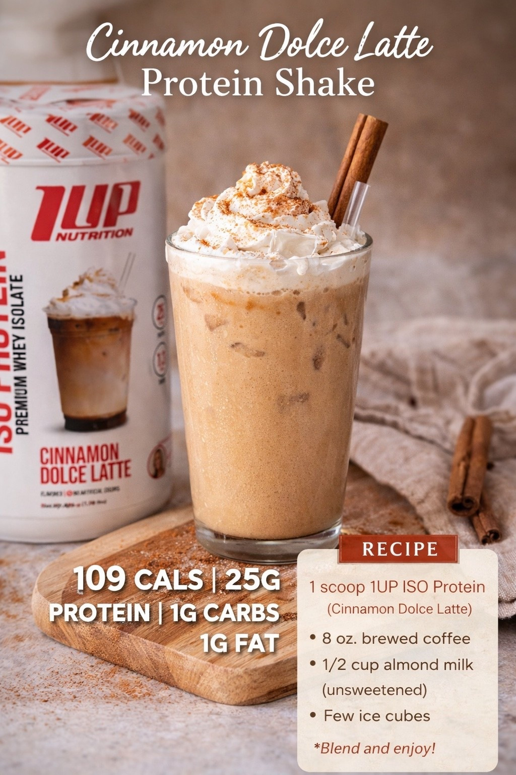 This protein shake / iced coffee is a daily staple. Caffeine and high protein all in one, saves this busy mom so much time (and my sanity)!
1UP Nutrition 20% Discount Code| Bmassey20
#coffee #highprotein #proteinshake #icedcoffeen 

#LTKActive #LTKmomlife #LTKfoodie