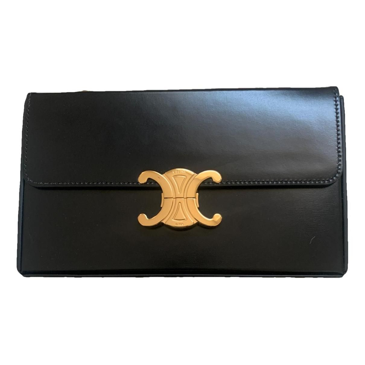 Triomphe chain leather handbag | Vestiaire Collective (Global)