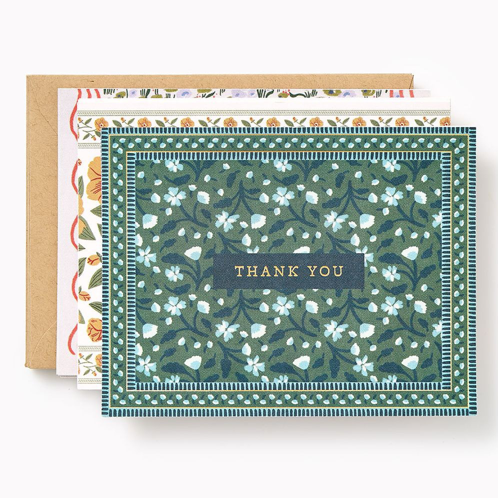 Thank You Floral Tapestries A2 Stationery Set | Paper Source