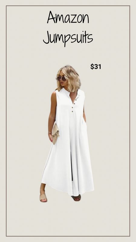 Loose breezy jumpsuit form Amazon for only $31

#LTKfindsunder50 #LTKSeasonal