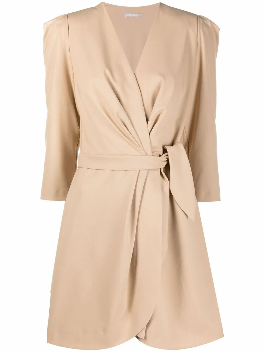 tied-waist mini dress | Farfetch (UK)